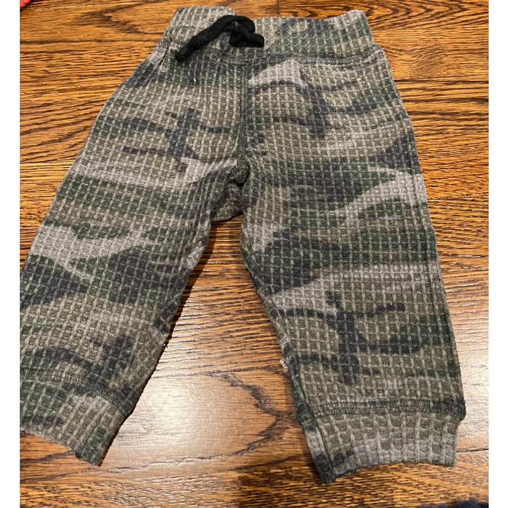 Camo Waffle Knit Jogger